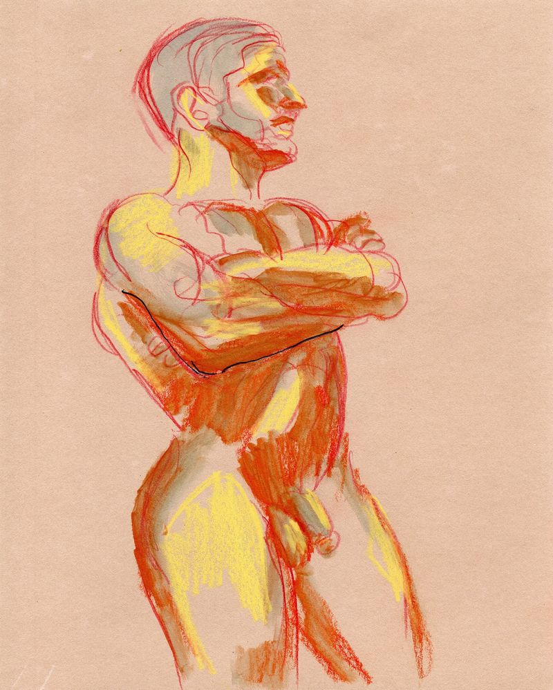 Pencil drawing of Tommy