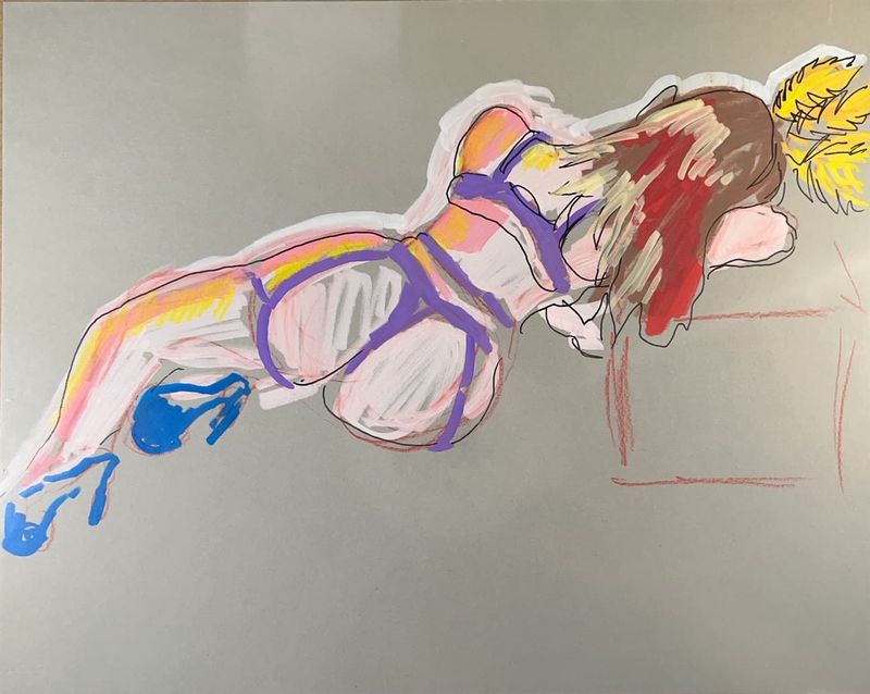 Alexa reclining from the back