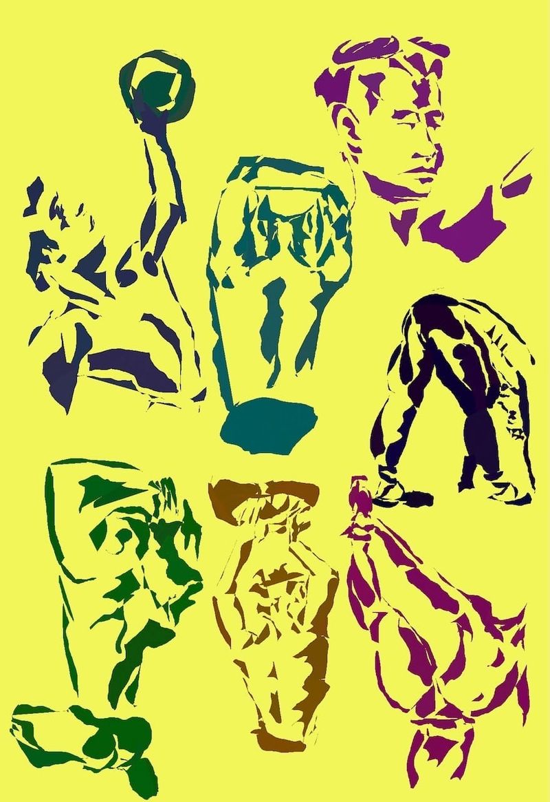 2 minute warmup gesture drawings.