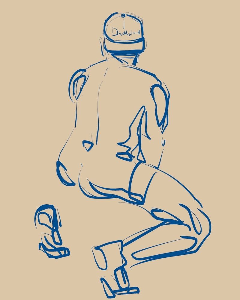 Gay Gaston wearing a blue hat