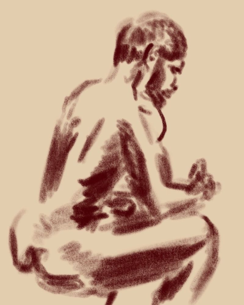 Jason in contemplation- 5 minute pose