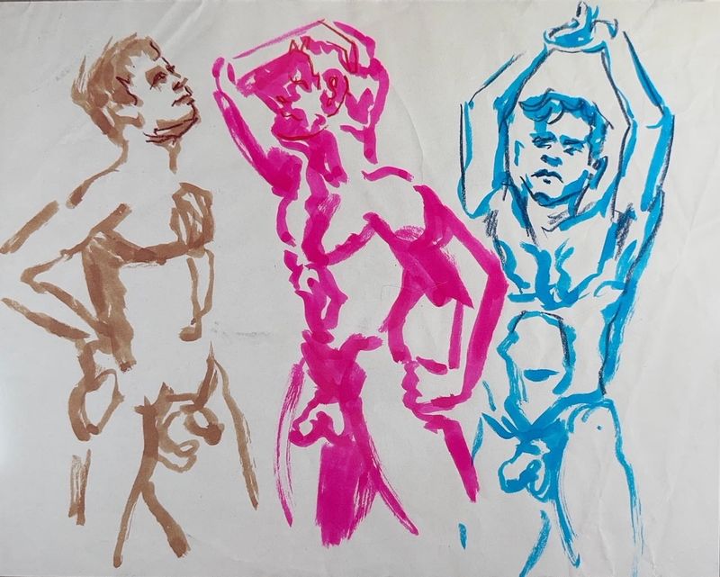 5 minute gesture drawings