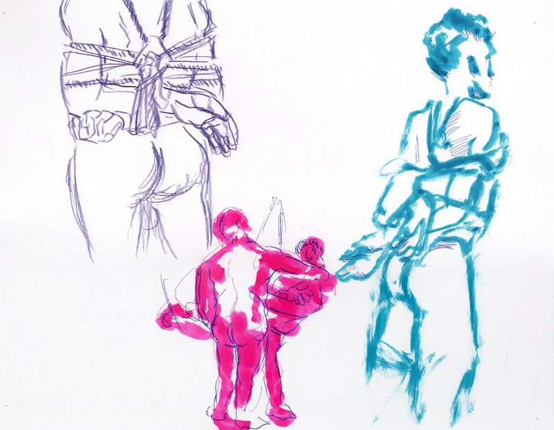 5 minute warmup drawings