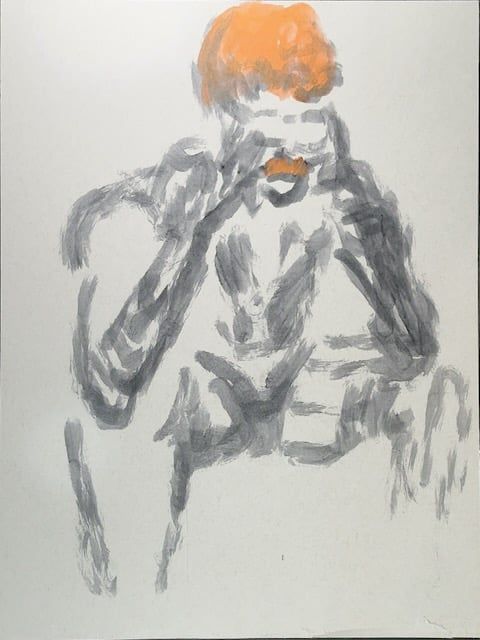 Connor adjusts glasses