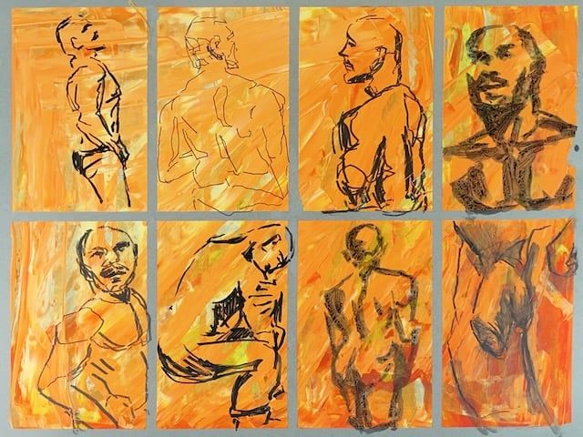 2 minute warmup drawings