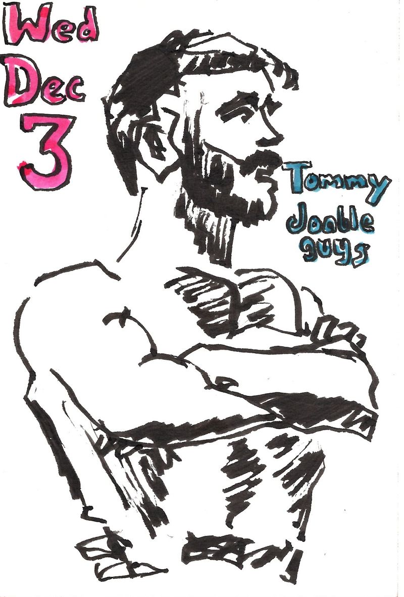 My journal drawing for that day