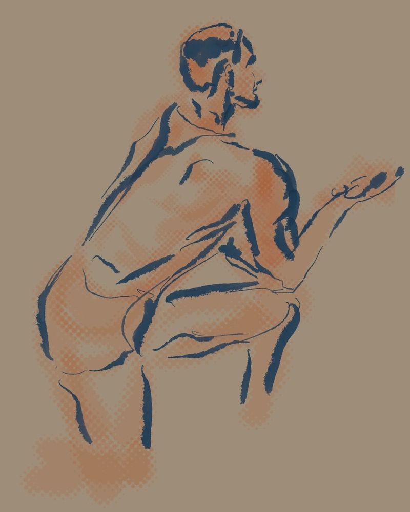 CJ with a hand outstretched- 5 minutes