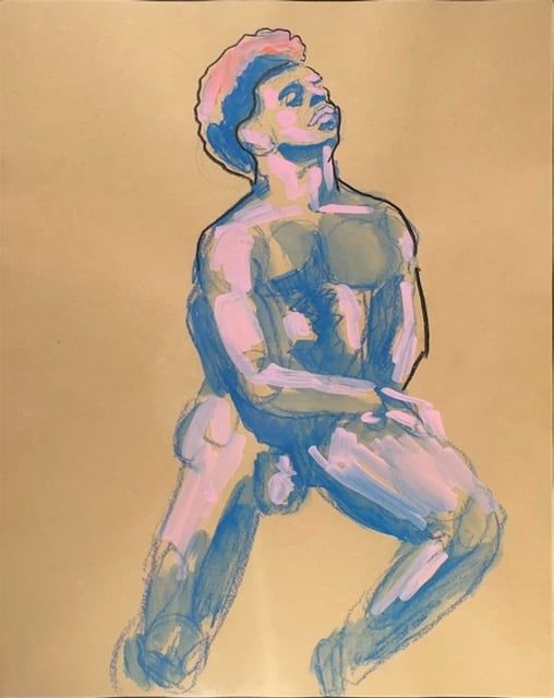 10 minute face drawing