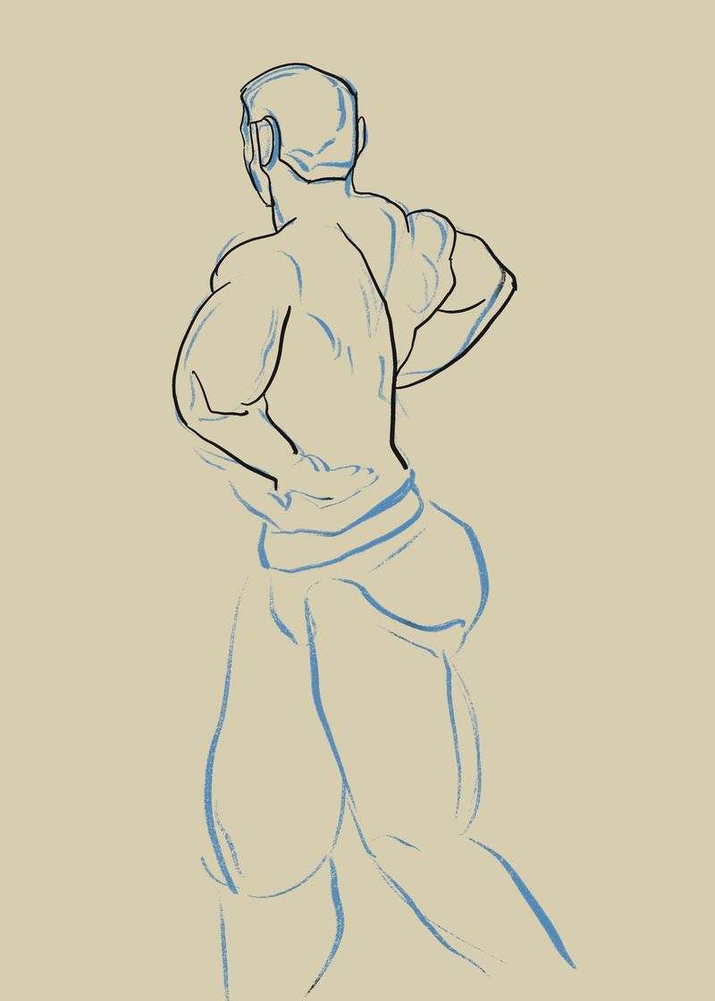 Tommy posing at Rebar Chelsea