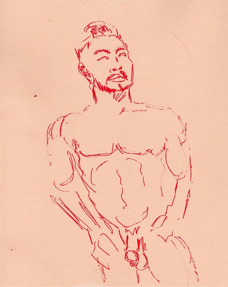 A drawing of Petercheng