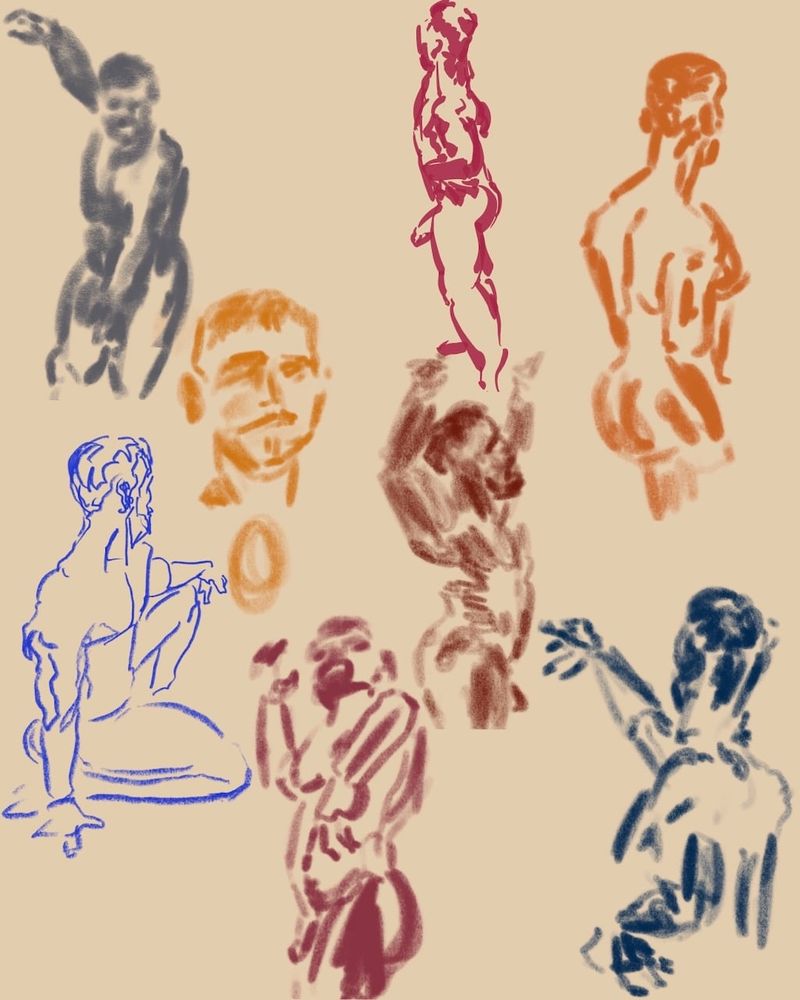 2 minute warmup drawings