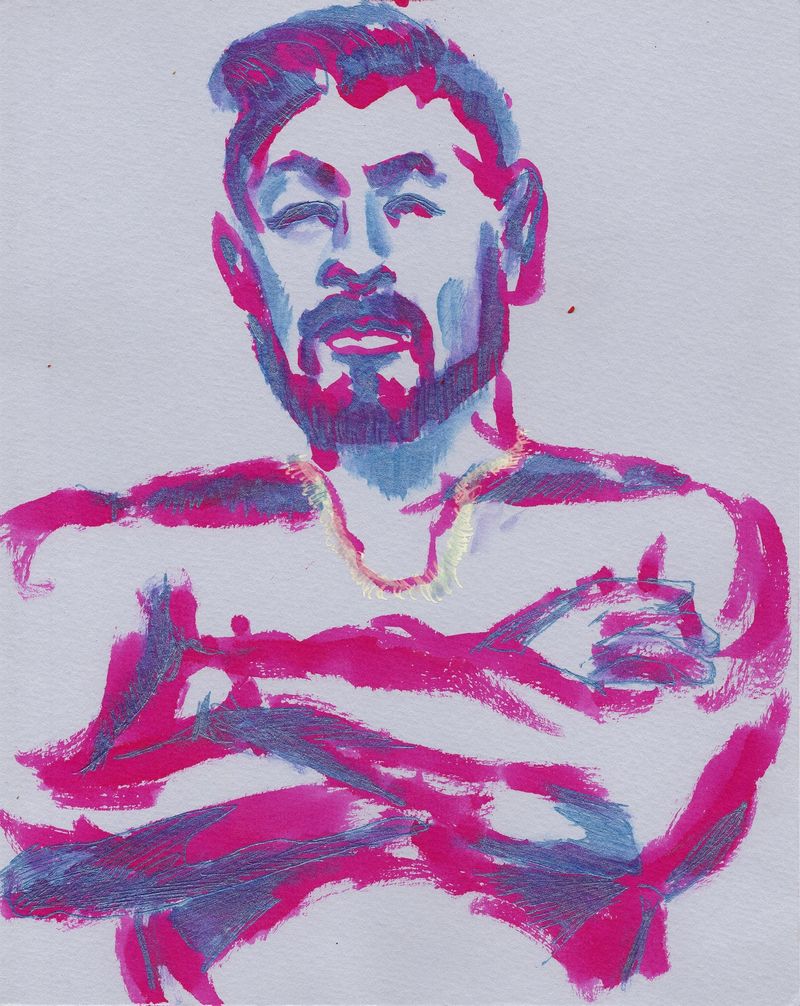 A drawing of Petercheng