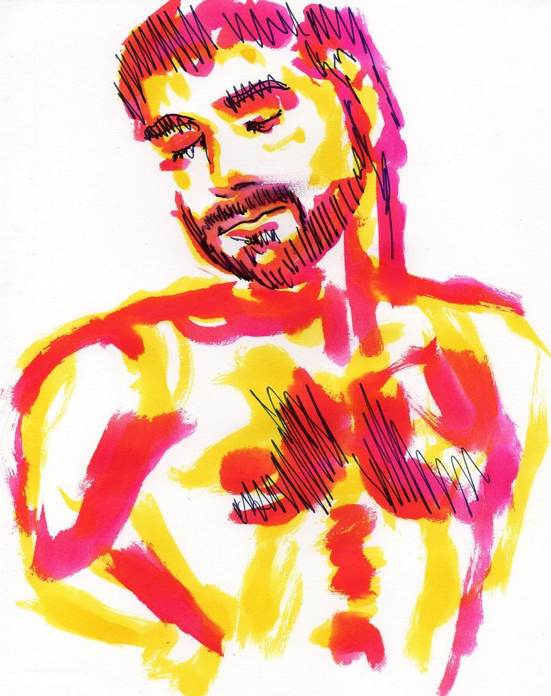 Marker drawing of Tommy