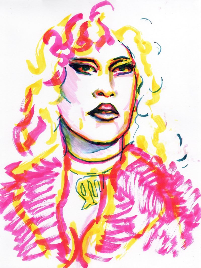 A recent drawing from an in-person figure drawing session