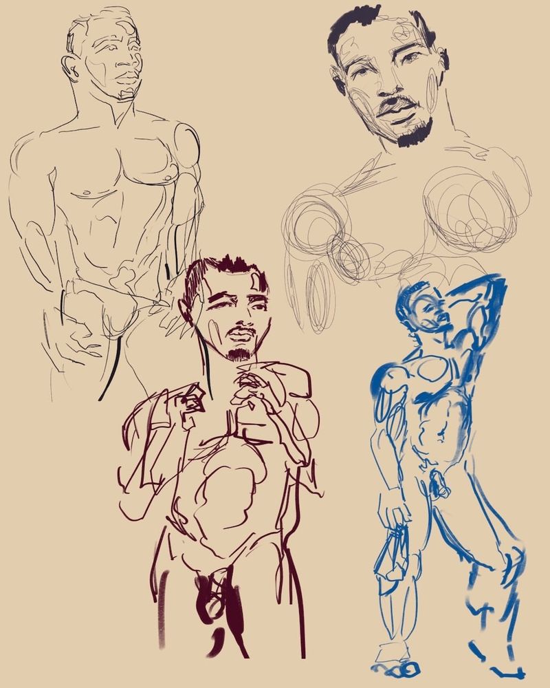 5 minute gesture poses