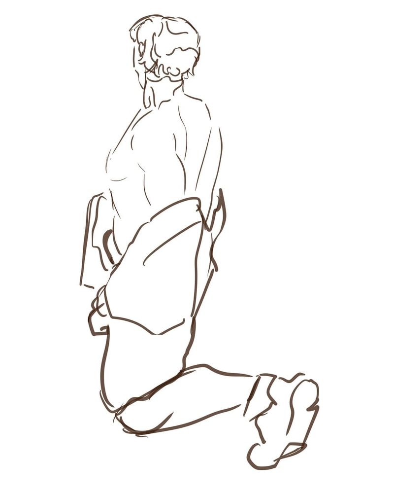 digital drawings on an iPad using Procreate