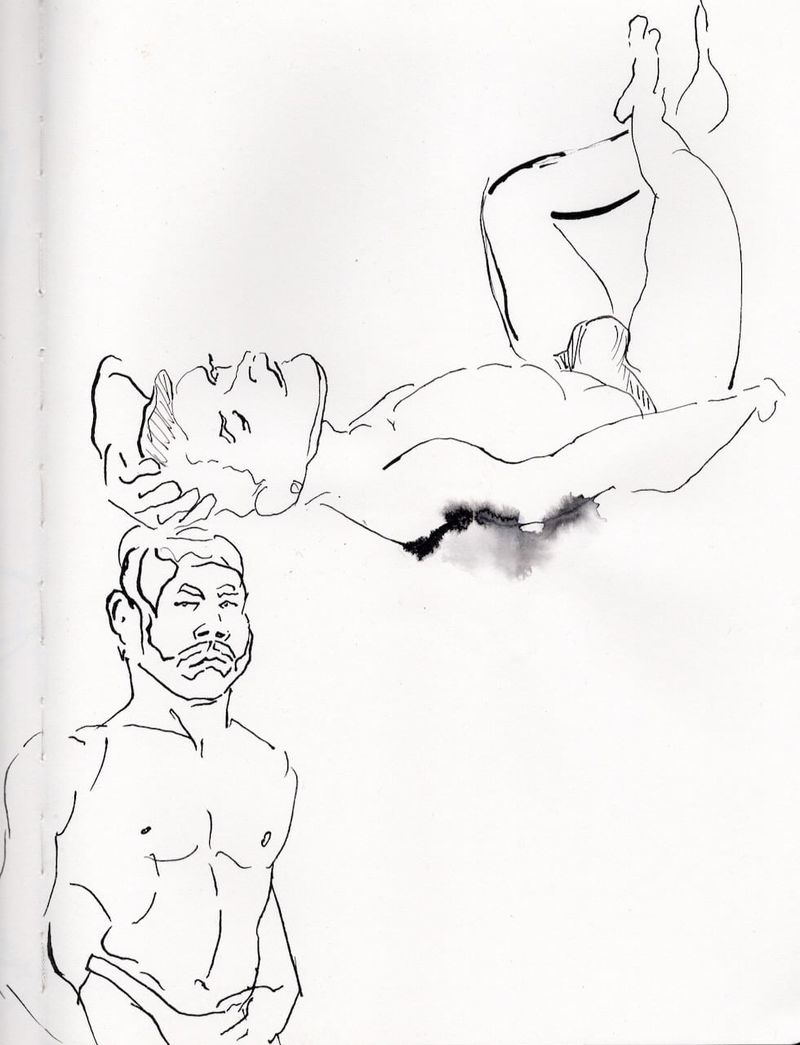 Gesture warmup of Manuel