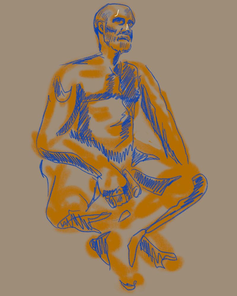 Digital drawing on Procreate