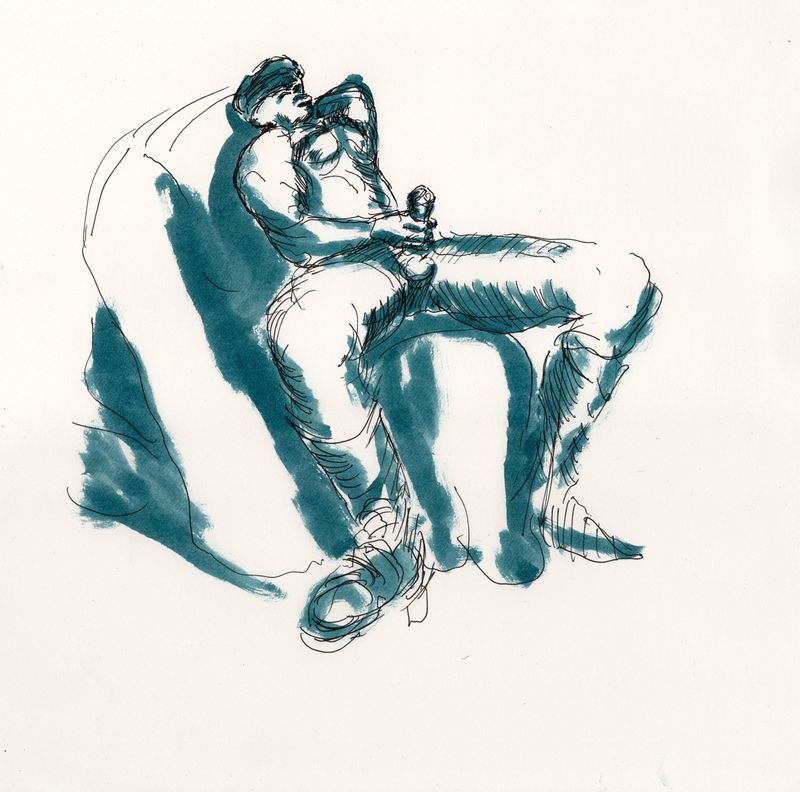 Rae in the final pose