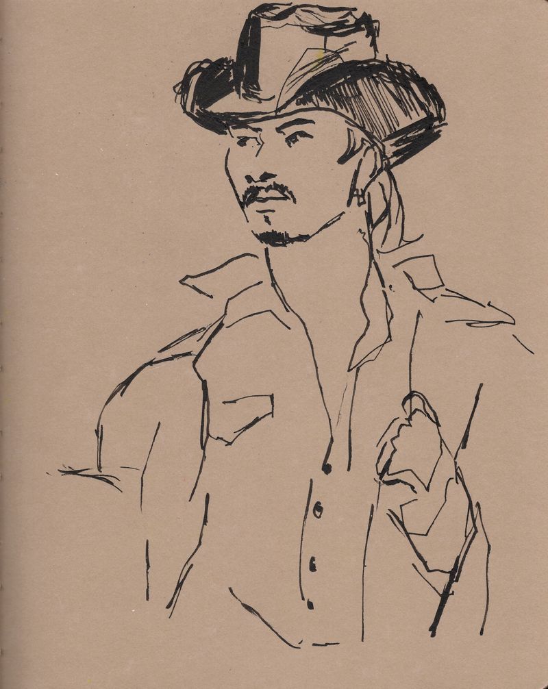 Fountain Pen Drawing