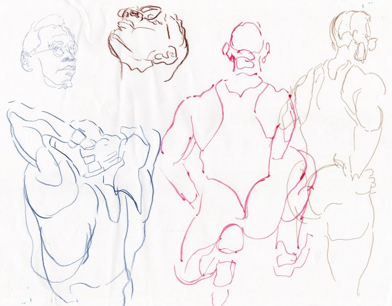 2 minute warmup drawings