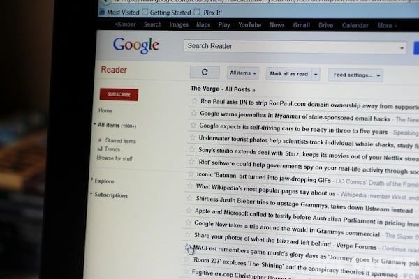 RIP Google Reader 2013