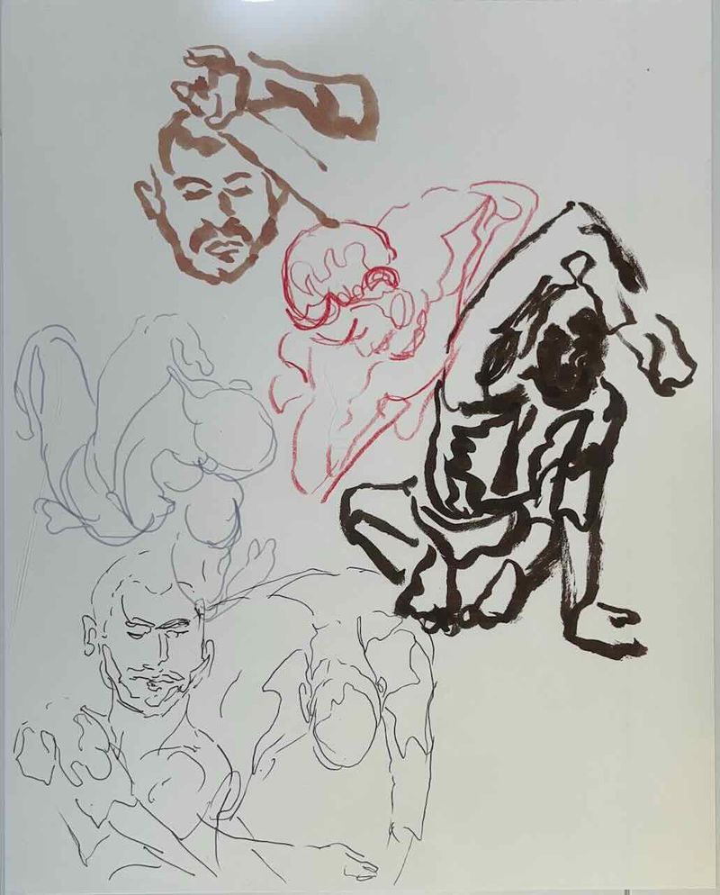 Gesture Drawings - 2 minute warmup
