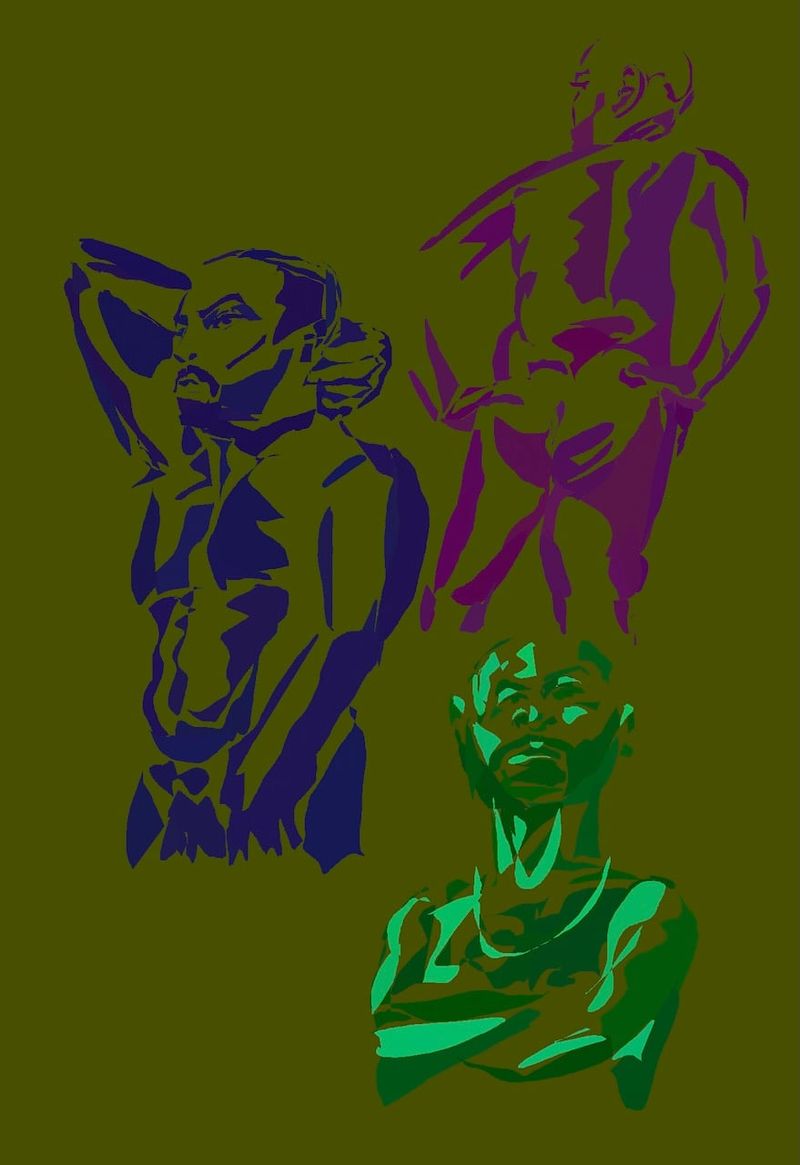 gesture drawing warmups- 5 minute poses