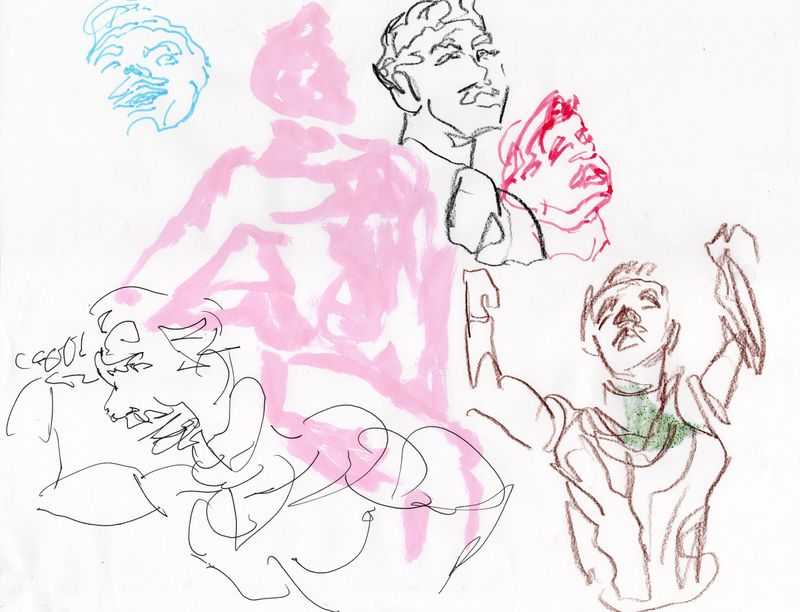 1 Minute Gesture Drawings of Jack
