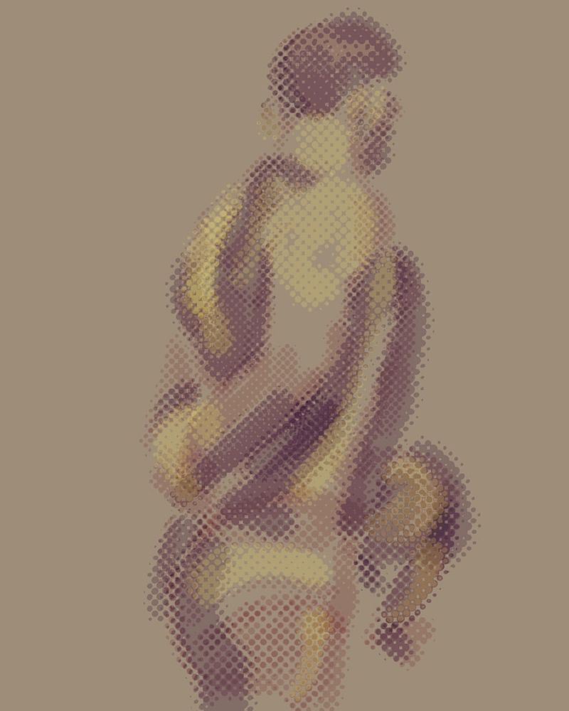 Playing with some of the new brushes in Procreate v5.4